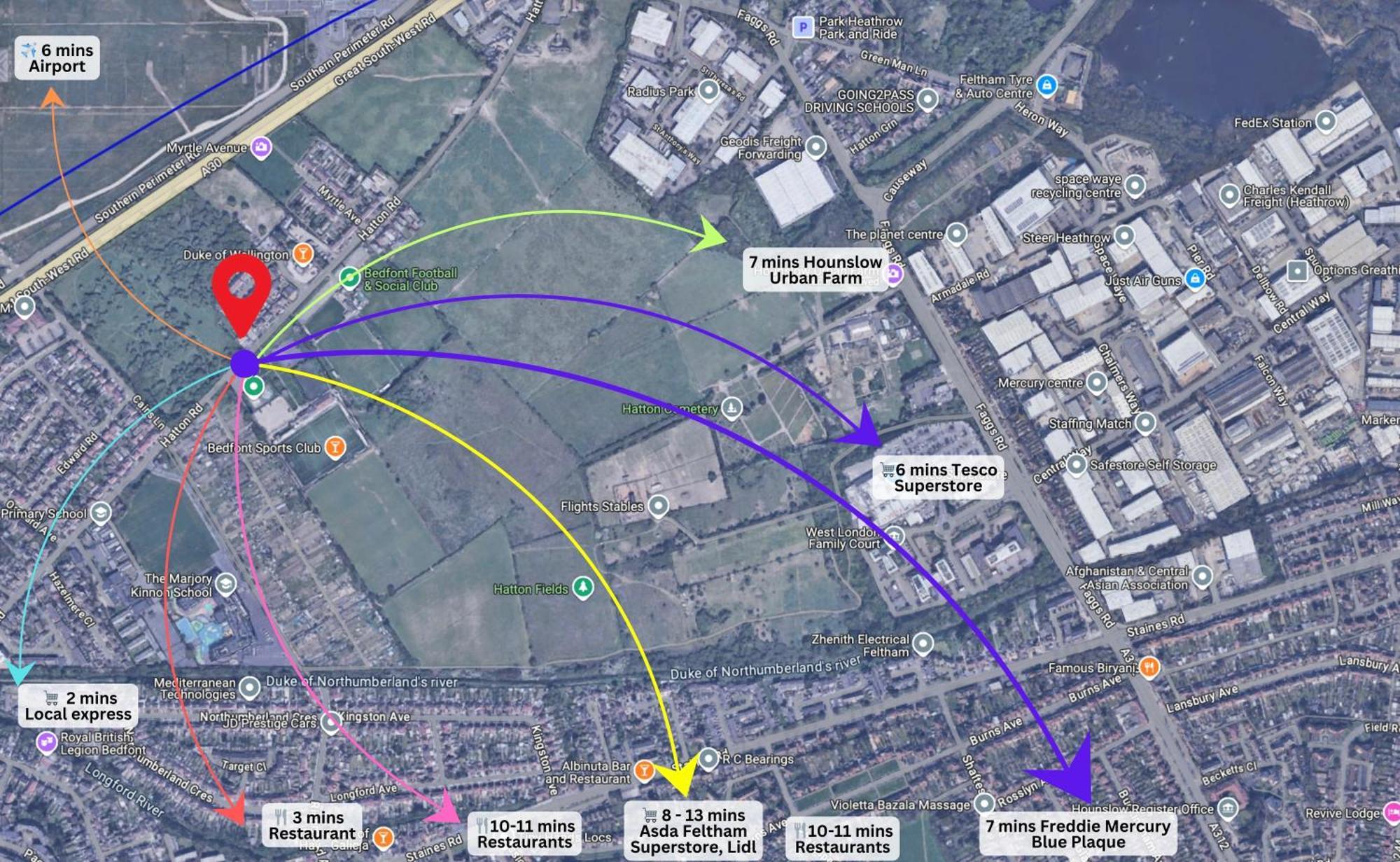 Hatton Apartments Heathrow Airport- Free Parking-Free Underground To And From Heathrow Airport Hatton Cross See Picture-See London Fast Hatton Cross To Central London 30Min Londres Exterior foto